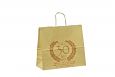 Galleri af vrker- beige papirsposer med tryk beige papirspose med logo 