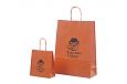 orange papirspose med personligt logo | Galleri af vrker- orange papirsposer med tryk orange papi
