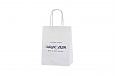 white paper bags with personal print | Galleri-White Paper Bags with Rope Handles white paper bag 