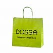 Galleri-Orange Paper Bags with Rope Handles