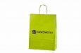 light green kraft paper bags | Galleri-Orange Paper Bags with Rope Handles light green paper bag w