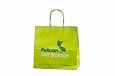 light green paper bags with print | Galleri-Orange Paper Bags with Rope Handles light green paper 