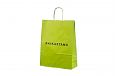 light green paper bags with print | Galleri-Orange Paper Bags with Rope Handles light green paper 