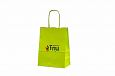 light green paper bag with rope handles | Galleri-Orange Paper Bags with Rope Handles light green 