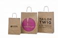 recycled paper bags with logo print | Galleri-Recycled Paper Bags with Rope Handles durable recycl