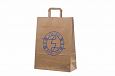 durable recycled paper bag with logo | Galleri-Recycled Paper Bags with Rope Handles 100% recycled