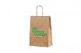 nice looking recycled paper bags with logo | Galleri-Recycled Paper Bags with Rope Handles 100% r