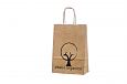 100% recycled paper bags with logo | Galleri-Recycled Paper Bags with Rope Handles 100% recycled p