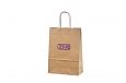 nice looking recycled paper bag with print | Galleri-Recycled Paper Bags with Rope Handles 100%rec