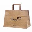 Galleri-Brown Paper Bags with Flat Handles