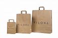 durable brown paper bags with print | Galleri-Brown Paper Bags with Flat Handles durablebrown pape
