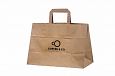 brown paper bags | Galleri-Brown Paper Bags with Flat Handles eco friendly brown kraft paper bag w