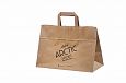 brown paper bag | Galleri-Brown Paper Bags with Flat Handles durable and eco friendly brown kraft 