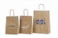 durable ecological paper bag with print | Galleri-Ecological Paper Bag with Rope Handles durable e