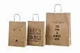 durable ecological paper bag with print | Galleri-Ecological Paper Bag with Rope Handles nice look