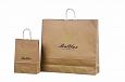 durable ecological paper bag with logo print | Galleri-Ecological Paper Bag with Rope Handles nice