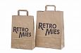 ecological paper bags with flat handles | Galleri-Ecological Paper Bag with Rope Handles ecologica