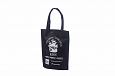 black non-woven bags with personal logo print | Galleri-Black Non-Woven Bags durable black non-wov