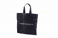 black non-woven bags with personal logo print | Galleri-Black Non-Woven Bags durable black non-wov