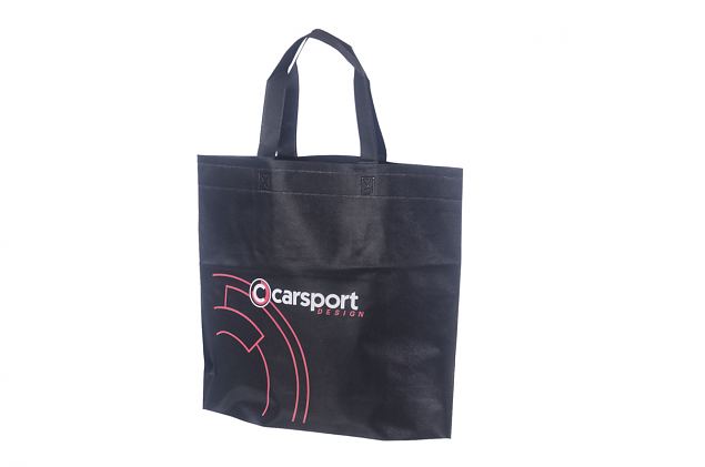 black non-woven bags with personal print 