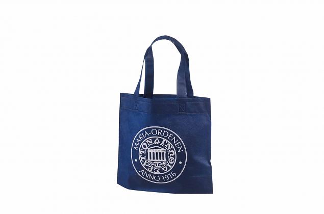 blue non-woven bags with print 