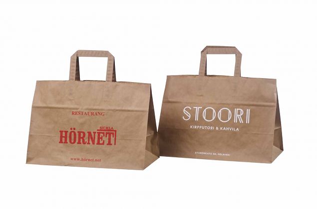 take-away paper bags 