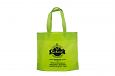Fotogalerii-riidest kott Rohelist vrvi riidest kott, mis on valmistatud tugevast non woven kangas