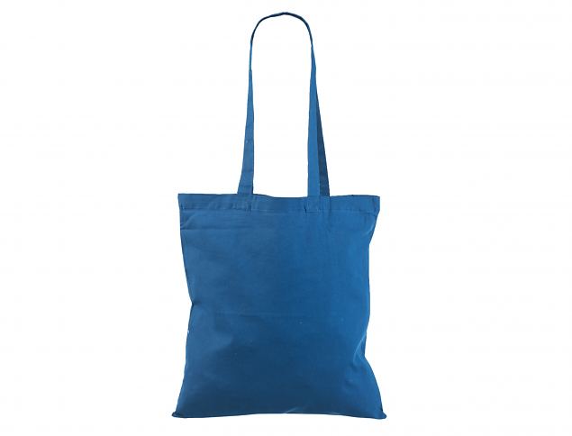 Puuvillane kott, mis valmistatud sinist vrvi 140 gr. kangast. Koti mdud on 38 x 42 cm. Puuvilla