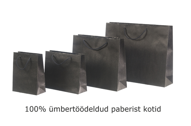 Black handmade bags