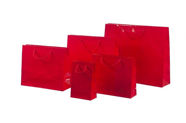 Red gift bags