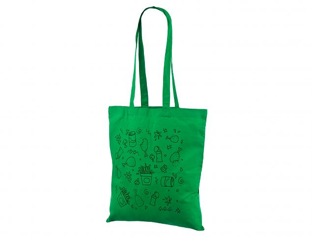 Logoga rohelist vrvi riidest kott . Trkiga kottidele miinimum kogus alates 50 kotist. Helista m