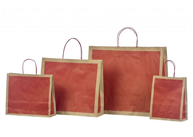 Gift bags made of recycled paper