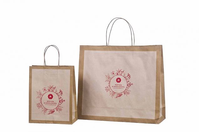 Gift bags made of recycled paper