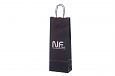 white paper bag with logo | Galleri wine paper bag 