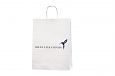 sangadega logo pealetrkiga paberkotis | Fotogalerii- valged paberkotid, millele trkitud klientid